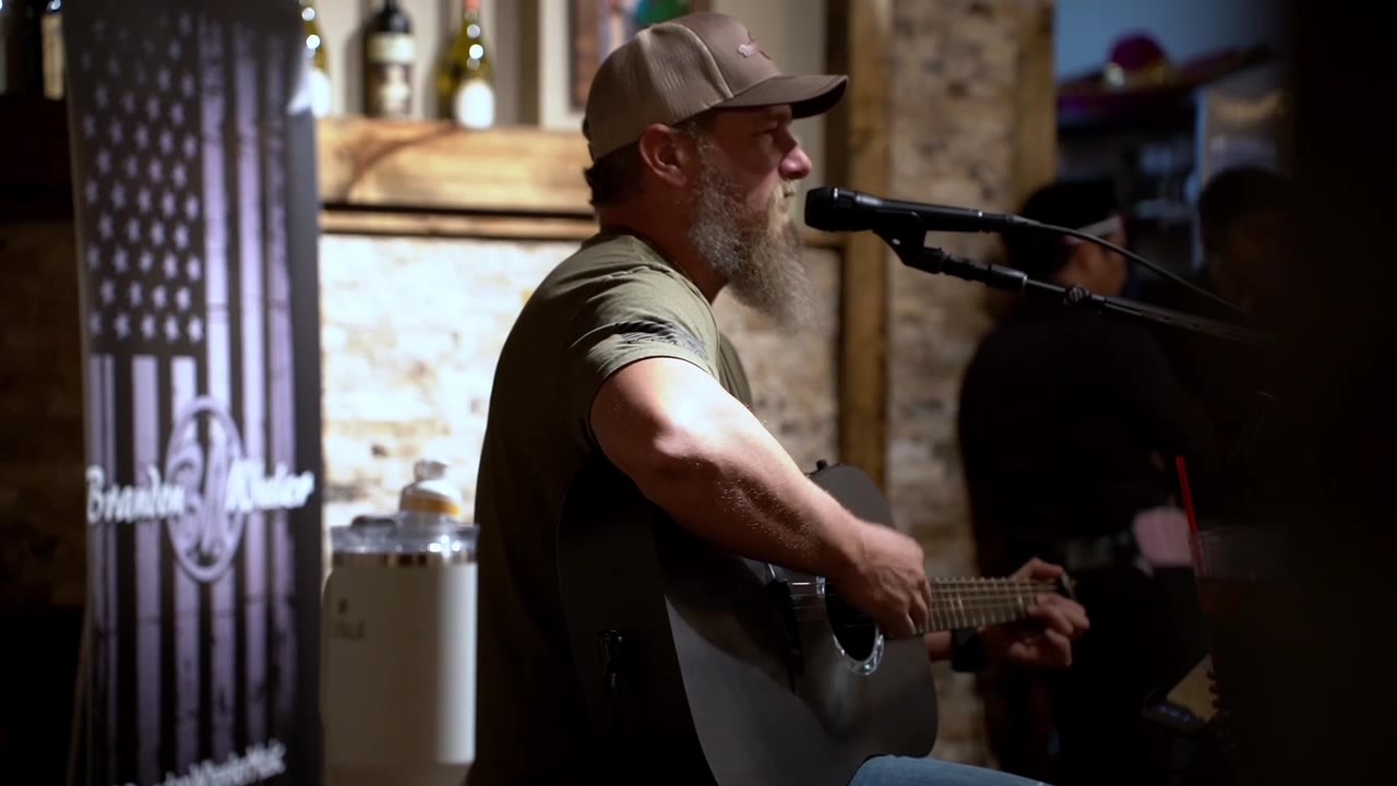 Brandon Wheeler performing at The 1800 in Americus