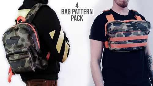 4 Bag Pattern Pack (Download) | ProperFit Clothing