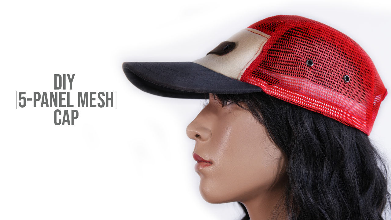 5 Panel Cap Pattern (Download)