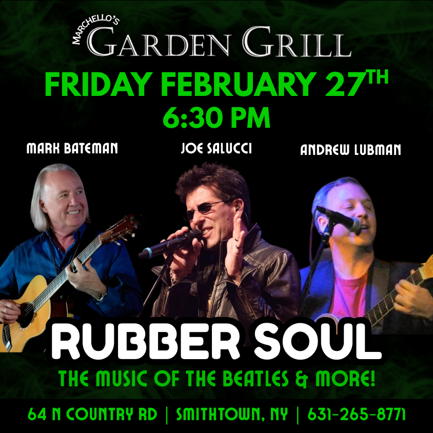 LIVE MUSIC with RUBBER SOUL