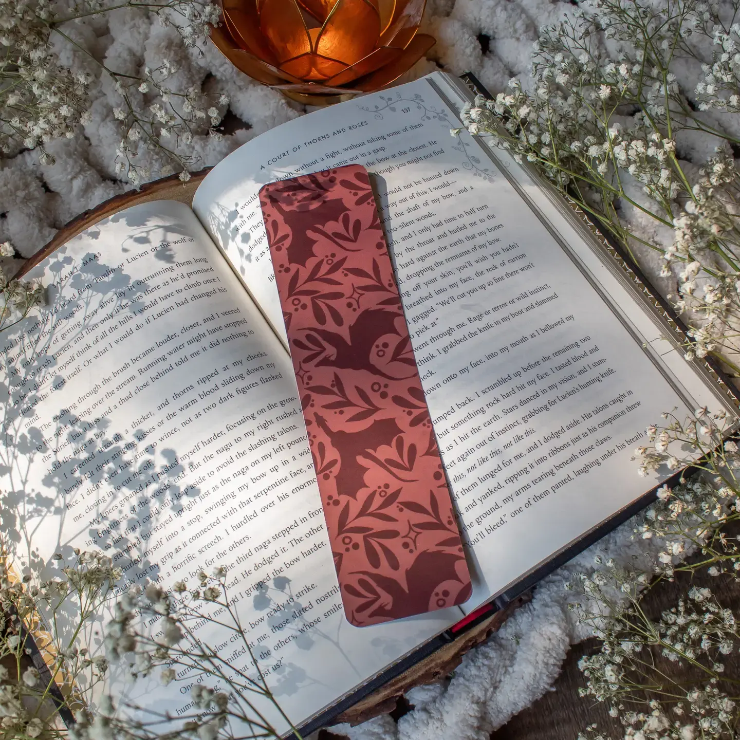 Rust Dragons 2x8 Bookmark | Glossy