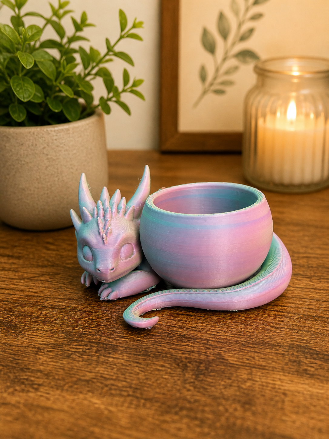 Small Dragon Holder 3D