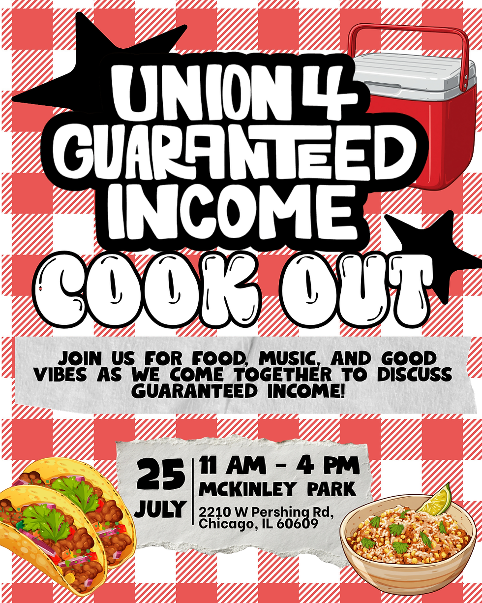 Union 4 Guaranteed Income - Community Cookout!