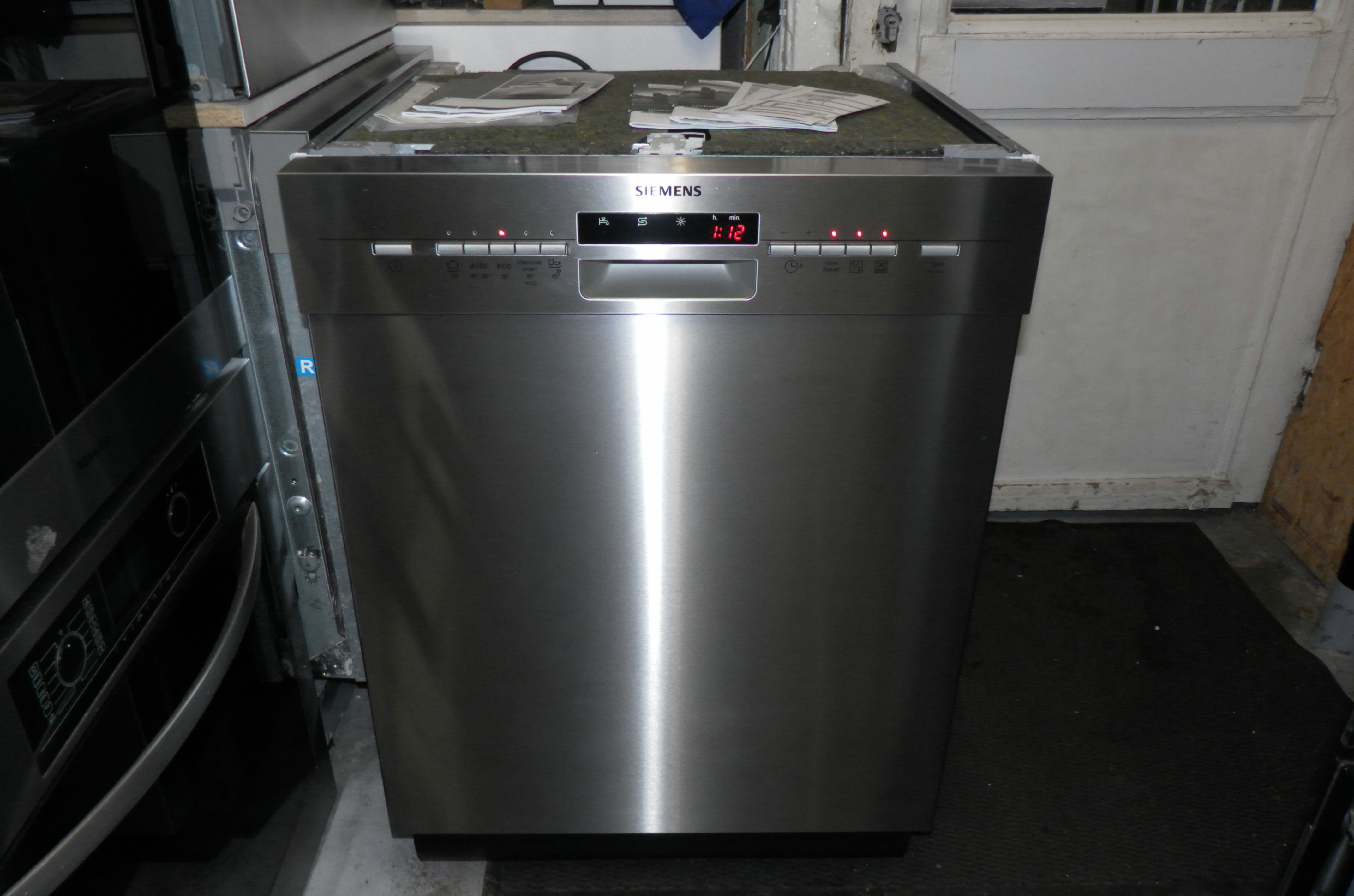 Bildansicht des Siemens-Geschirrspülers.