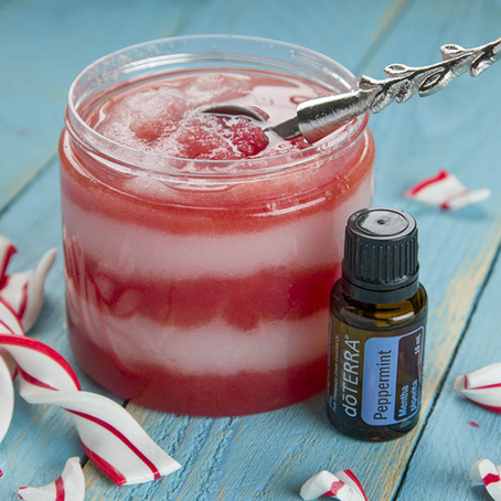 DIY Candy Cane Sugar Scrub