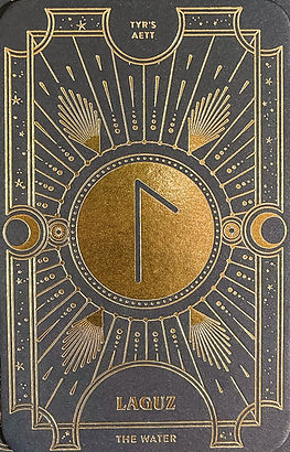 RUNE LAGUZ ELDER FUTHARK GENERAL MEANING