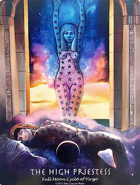The High Priestess Tarot Journey into Egypt