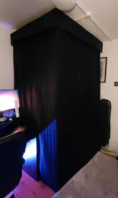 The outside of Shelley Hunter's home remote studio