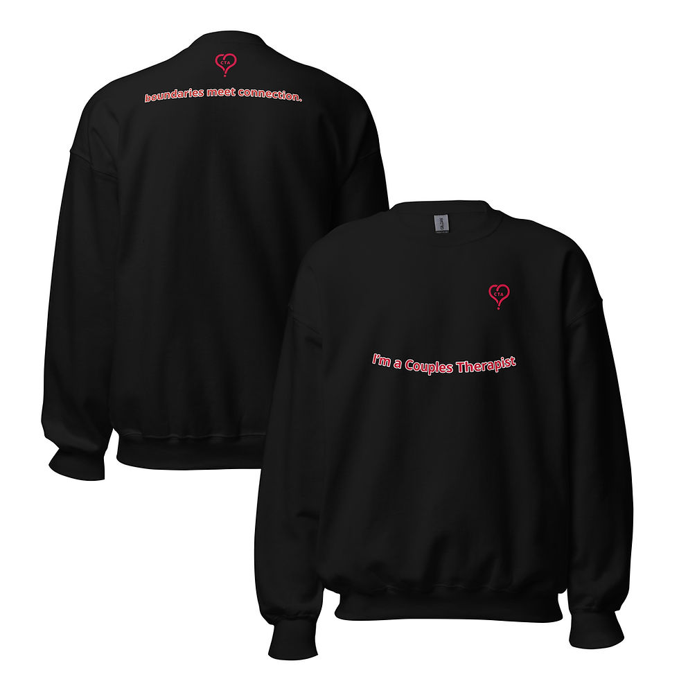 Thumbnail: CTA Boundaries Meet connection  Unisex Crew Neck Sweatshirt | Gildan 18000