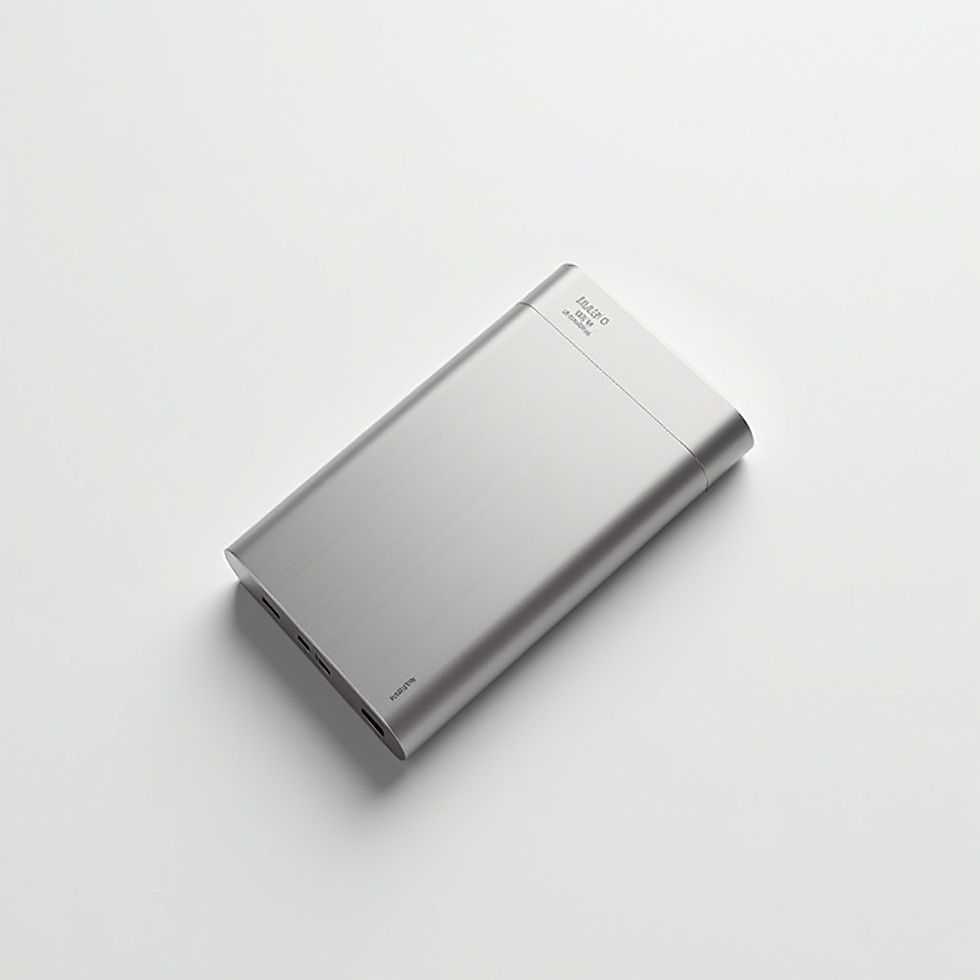 Portable Aluminum Powerbank