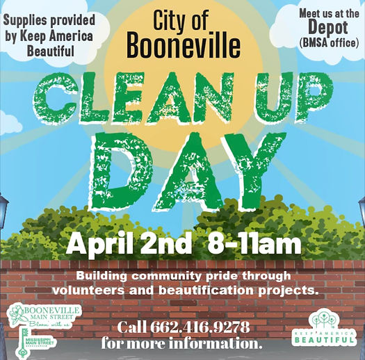 Booneville Clean Up Day