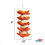 Thumbnail: A & E Cage Company Happy Beaks Hot Flames Small Bird Toy