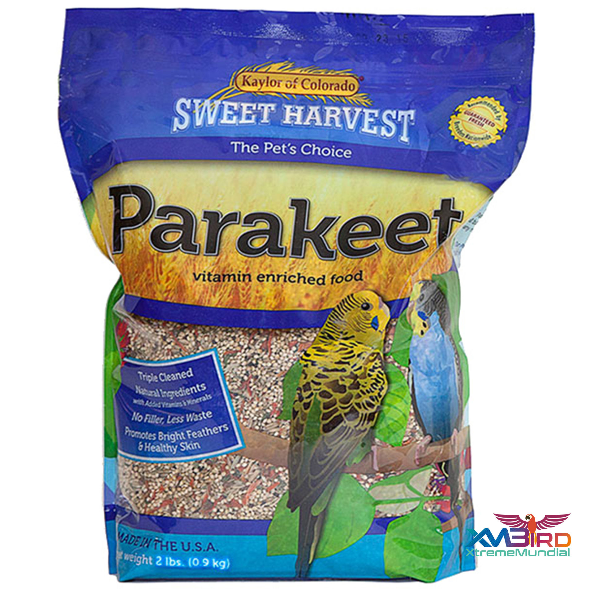 Sweet Harvest Parakeet Bird Food 4 Lbs