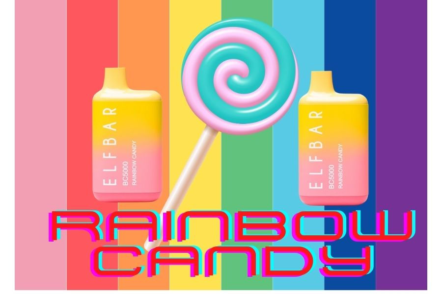 Taste the Spectrum Rainbow Candy Elf Bar and Everyday Magic