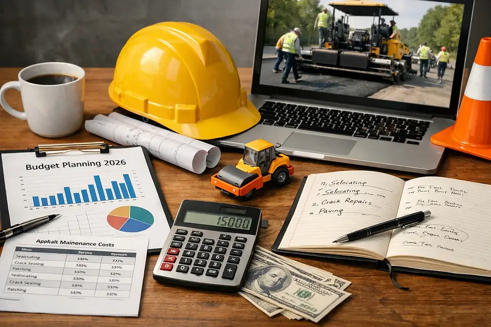 How to Plan Your Annual Asphalt Maintenance Budget for 2026