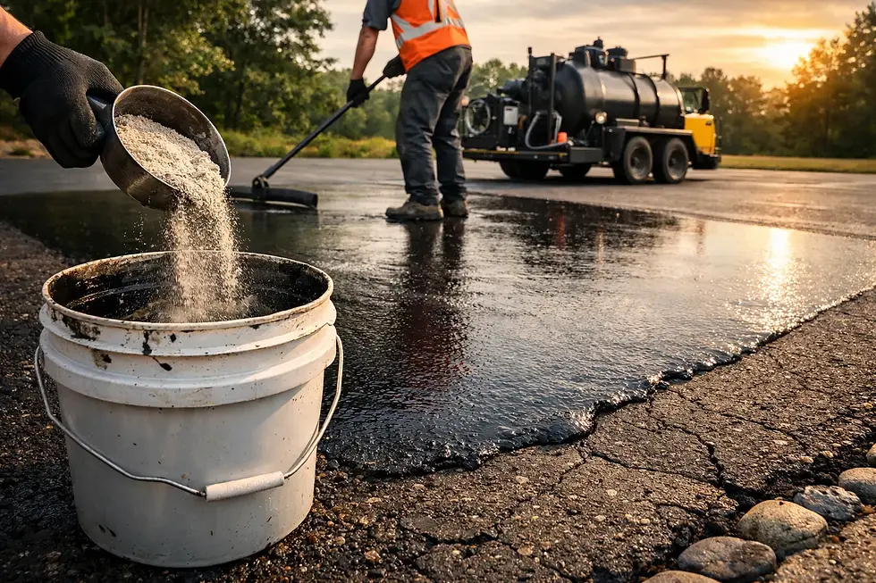 Why Asphalt Sealcoat Additives Matter for Longevity and Performance