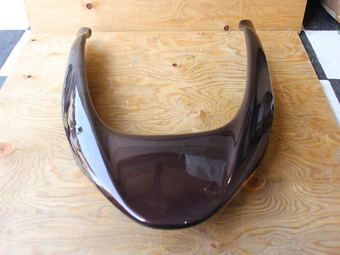 ラスト１点！マジェスティC・SG03J・新品・リアスポイラーウイング・茶ブラウン 新品」ヤマハマジェスティ250 SG03J リアウイングエアロ