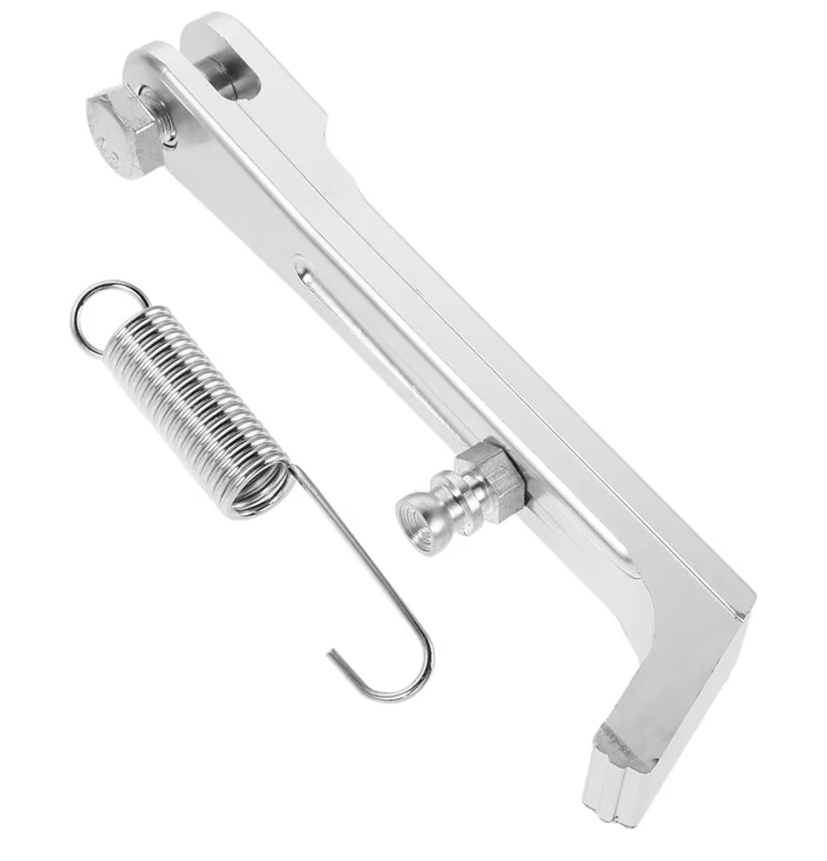 メッキサイドスタンド　アルウム合製ショートサイドスド