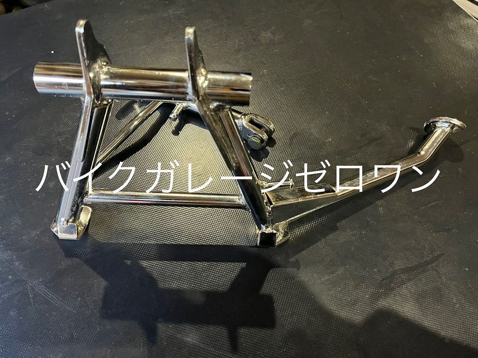 サムネイル： ホンダ　フュージョン250 mf02 ローダウンセンタースタンド　メッキサイドスタンド　ショートスタンド　カスタムパーツ