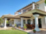 The villa