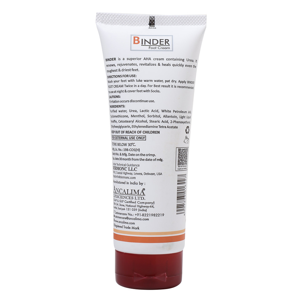 Thumbnail: Binder Foot Cream 100gm
