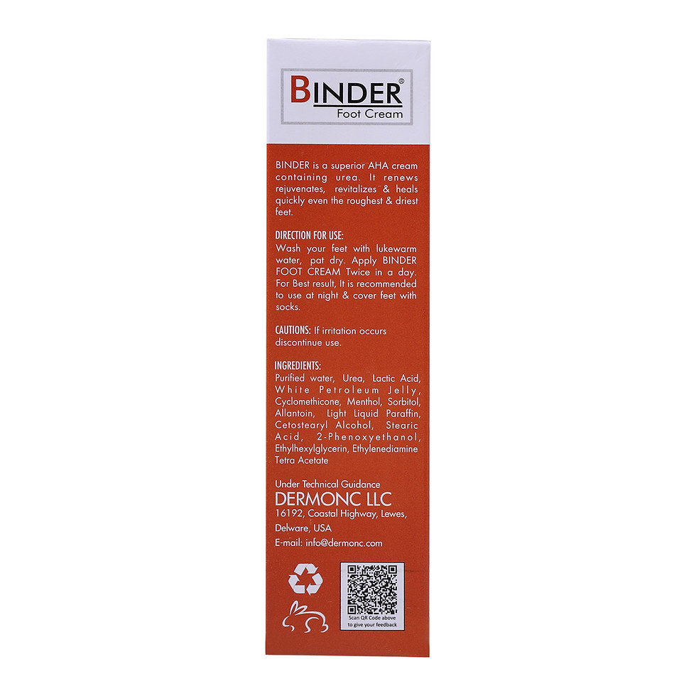 Thumbnail: Binder Foot Cream 100gm