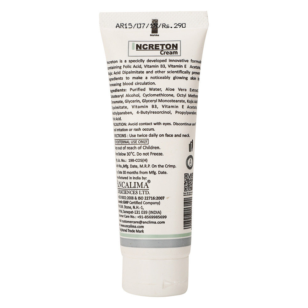 Thumbnail: Increton Skin Brightening Cream 60gm