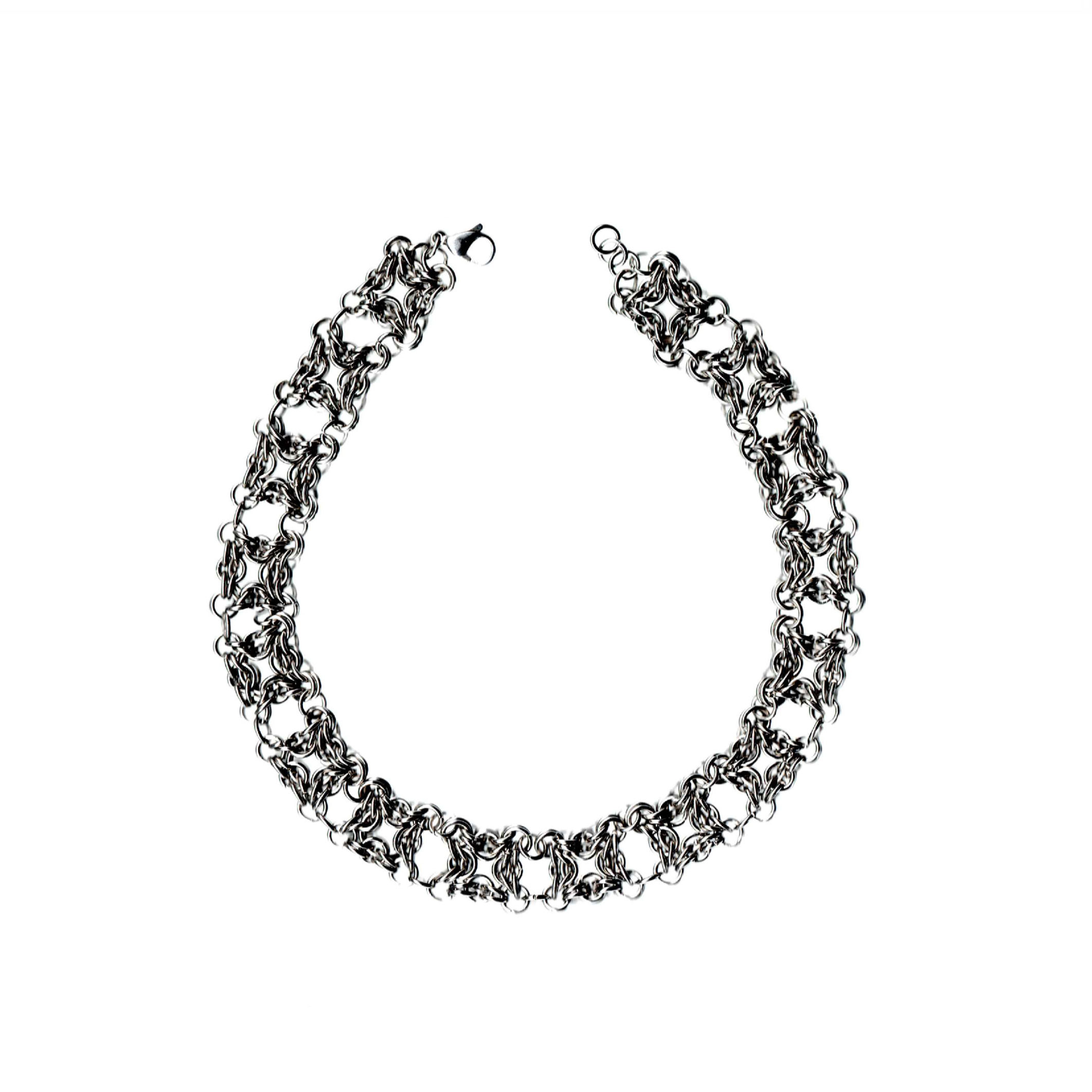 Collier carré byzantin