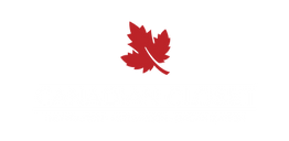 Canadian Closet Horizontal Logo in White