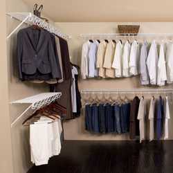 Ventilated Wire Walk-in Closet White