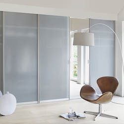 Smokey Glass Sliding Doors