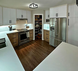 Custom Kitchen Cabinets and Pantry by Canadian Closet