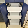 Canadian-made QuikTRAYS for your garage cabinets by Canadian Closet.