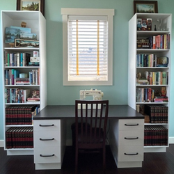 Signature Series Desk with Bookshelves