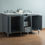 Thumbnail: Tower Modern 60" Grey Double Sink Vanity