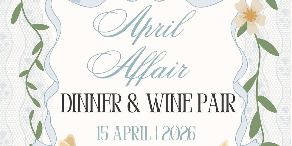 April Affair: Dinner & Wine Pair
