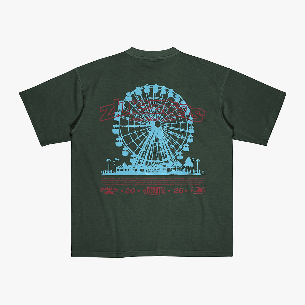 Küçük resim: FERRIS Oversize Tshirt %100 Pamuk