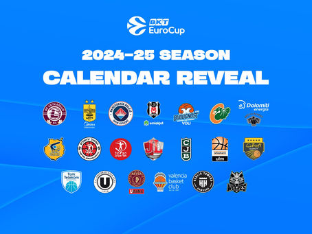 BKT EuroCup Regular Season schedule for 2024-25 is official