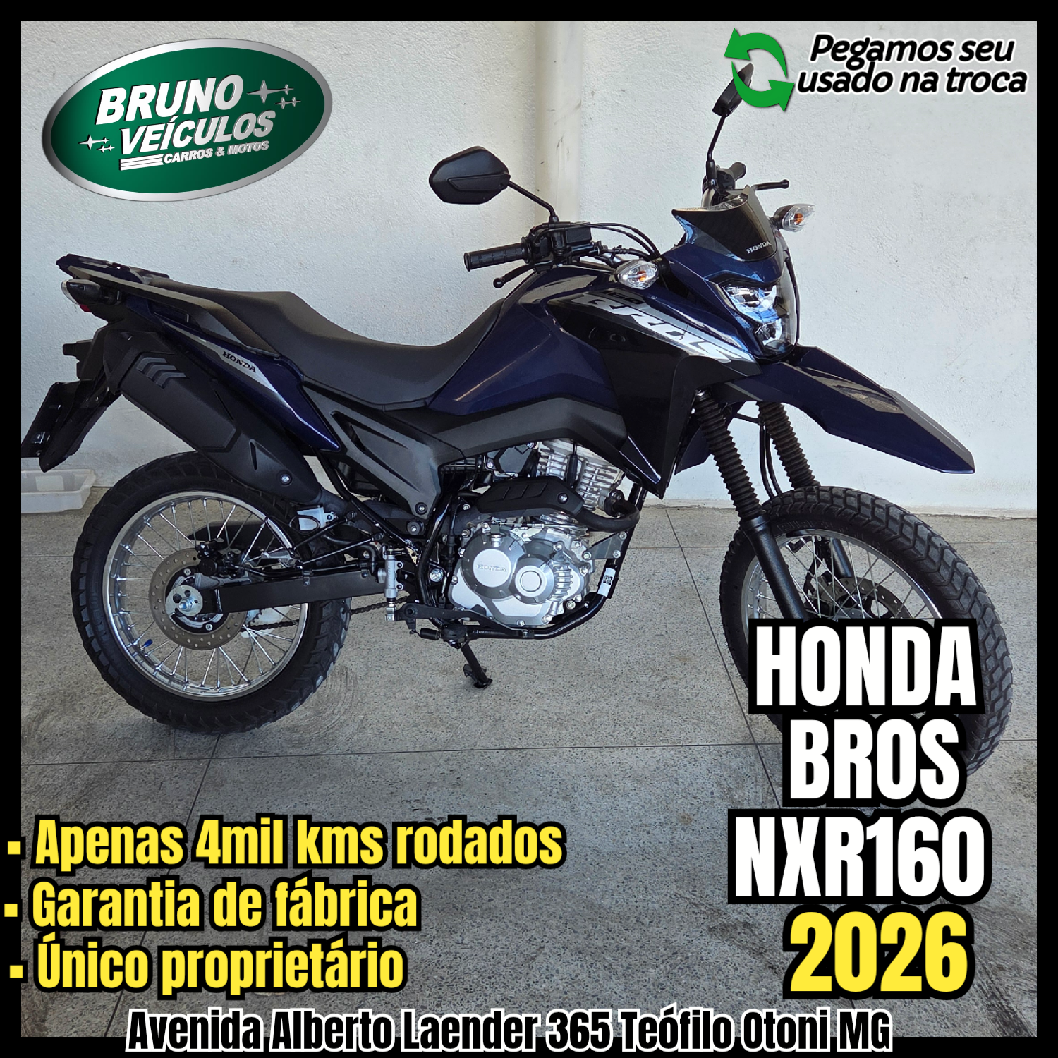 HONDA NXR160 BROS ANO 2026