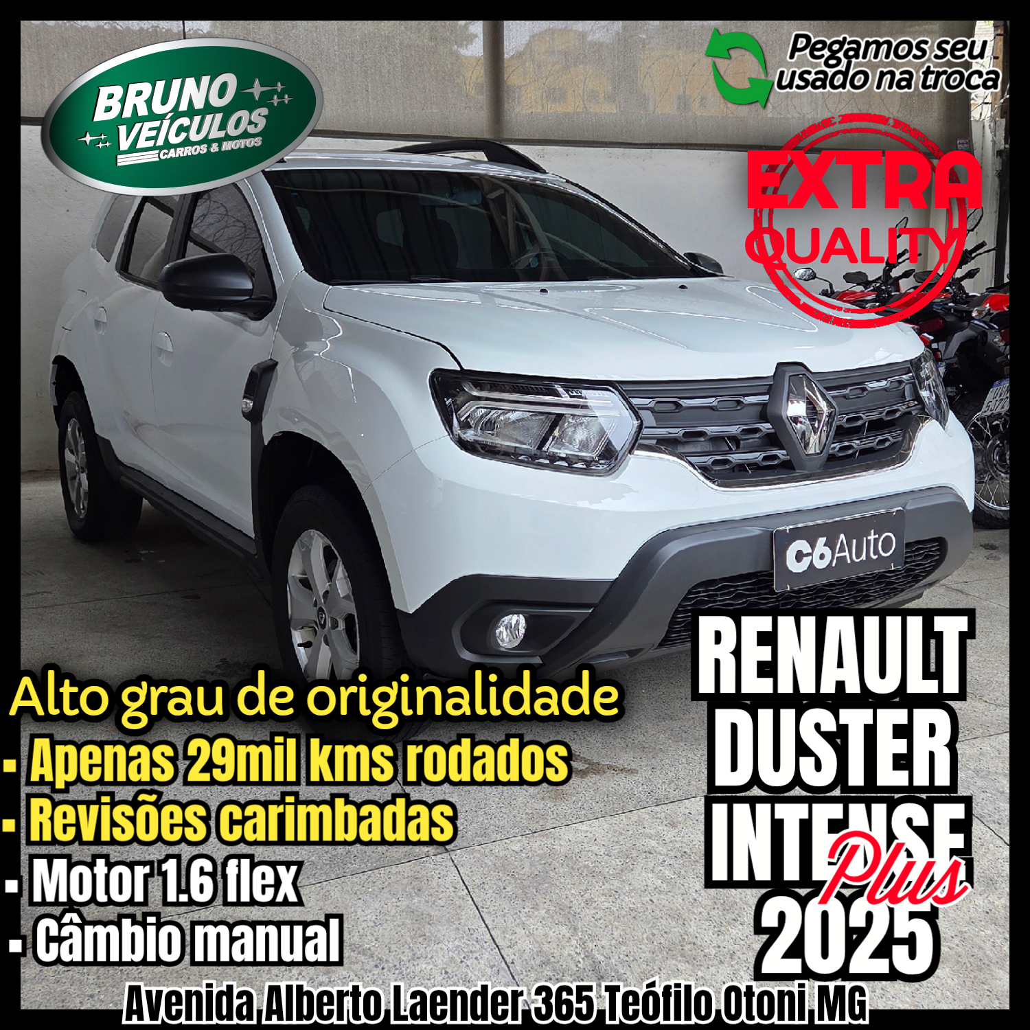 RENAULT DUSTER 1.6 INTENSE ANO 2025