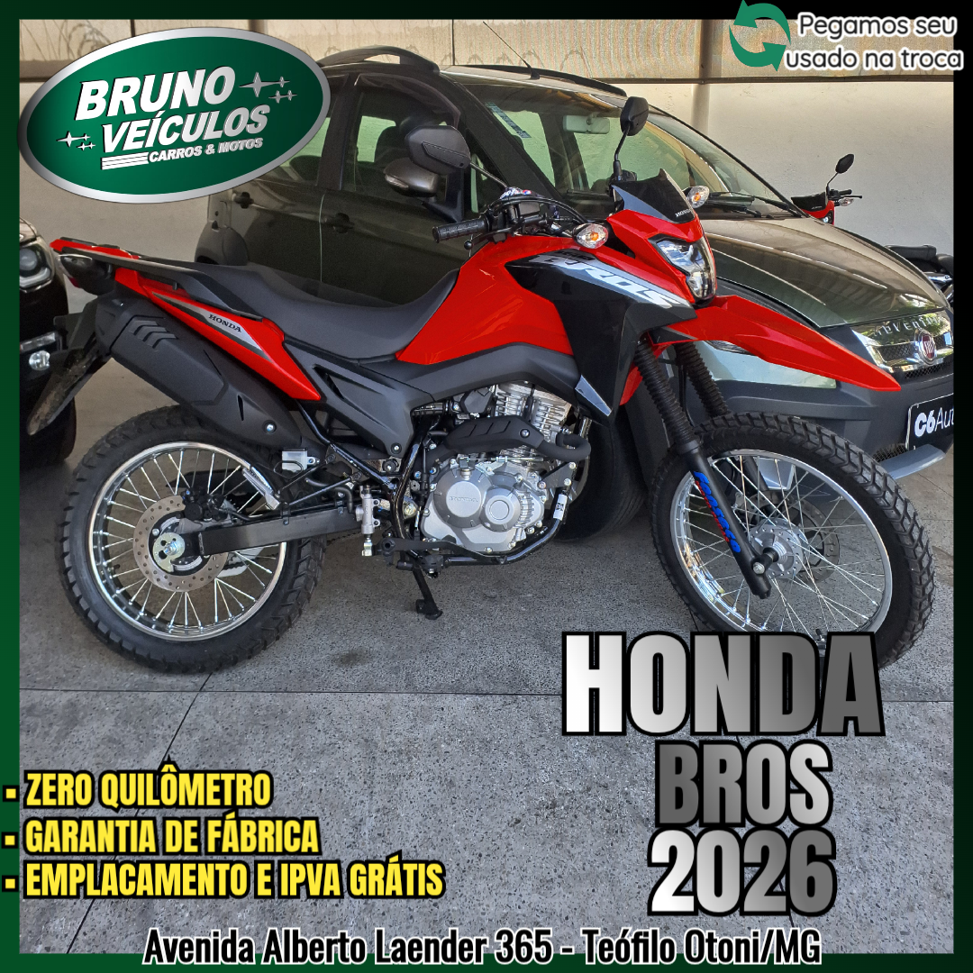 HONDA NXR160 BROS ANO 2026 ZERO QUILÔMETRO