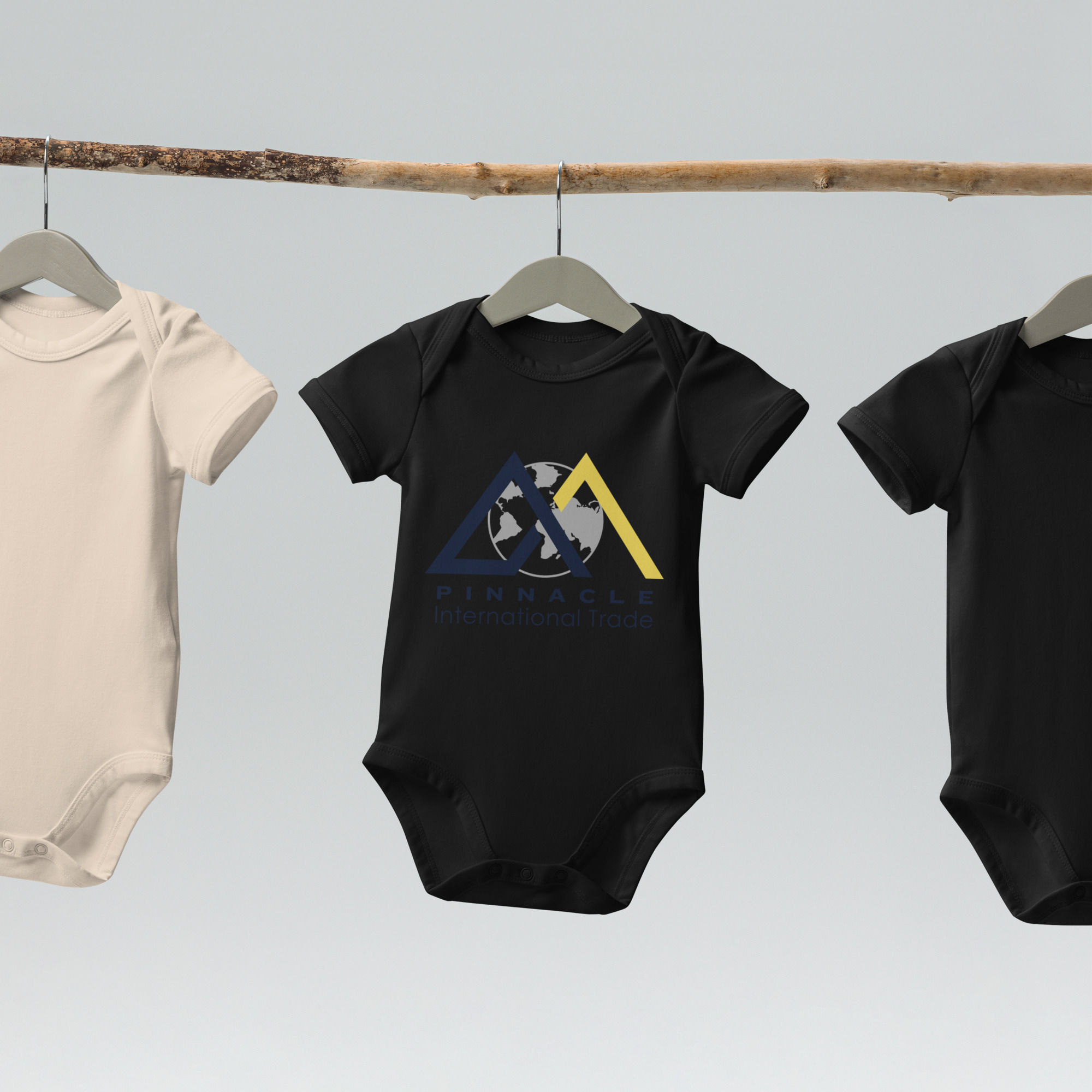 Organic cotton baby bodysuit ( Custom Design )