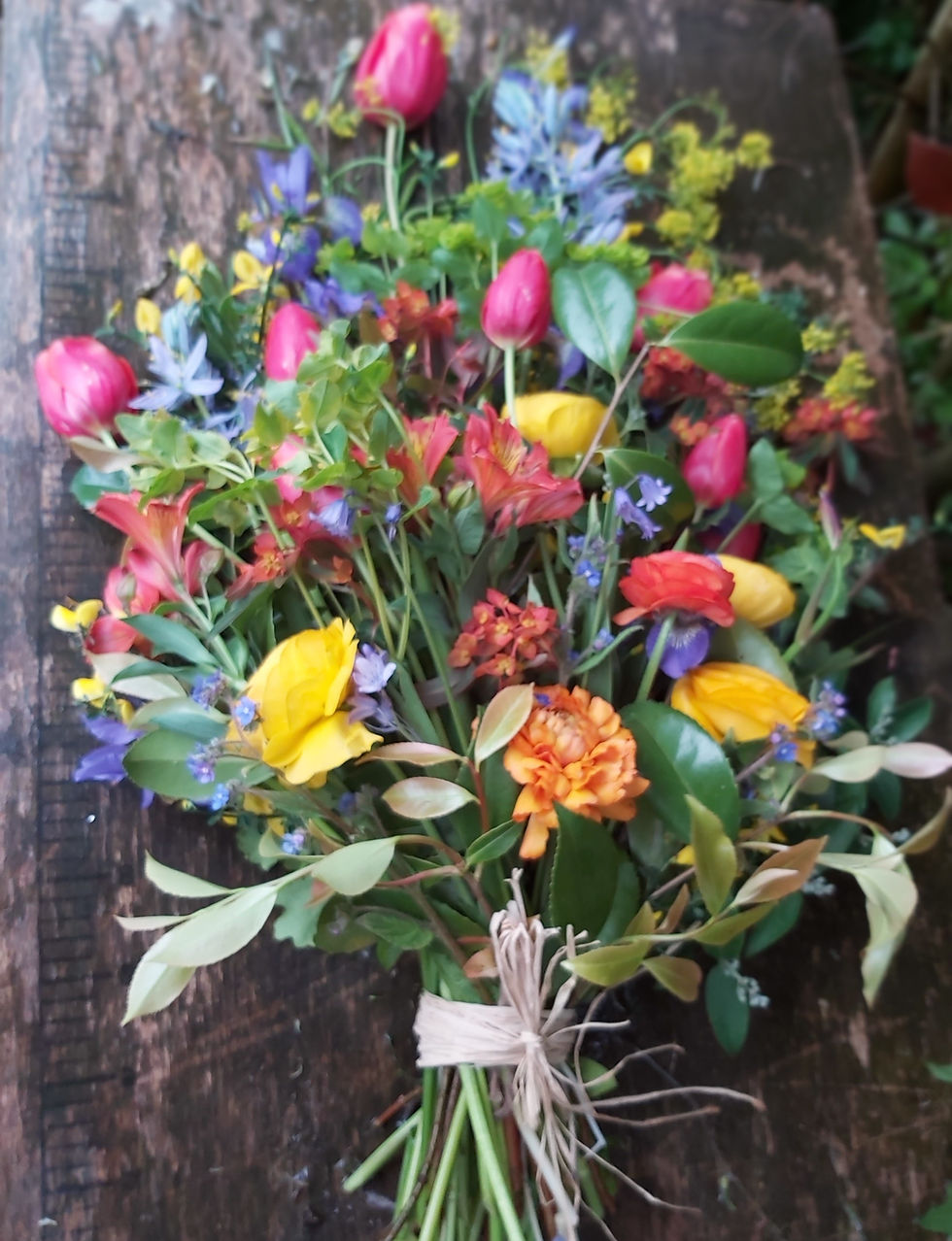 Thumbnail: Spring funeral sheaf