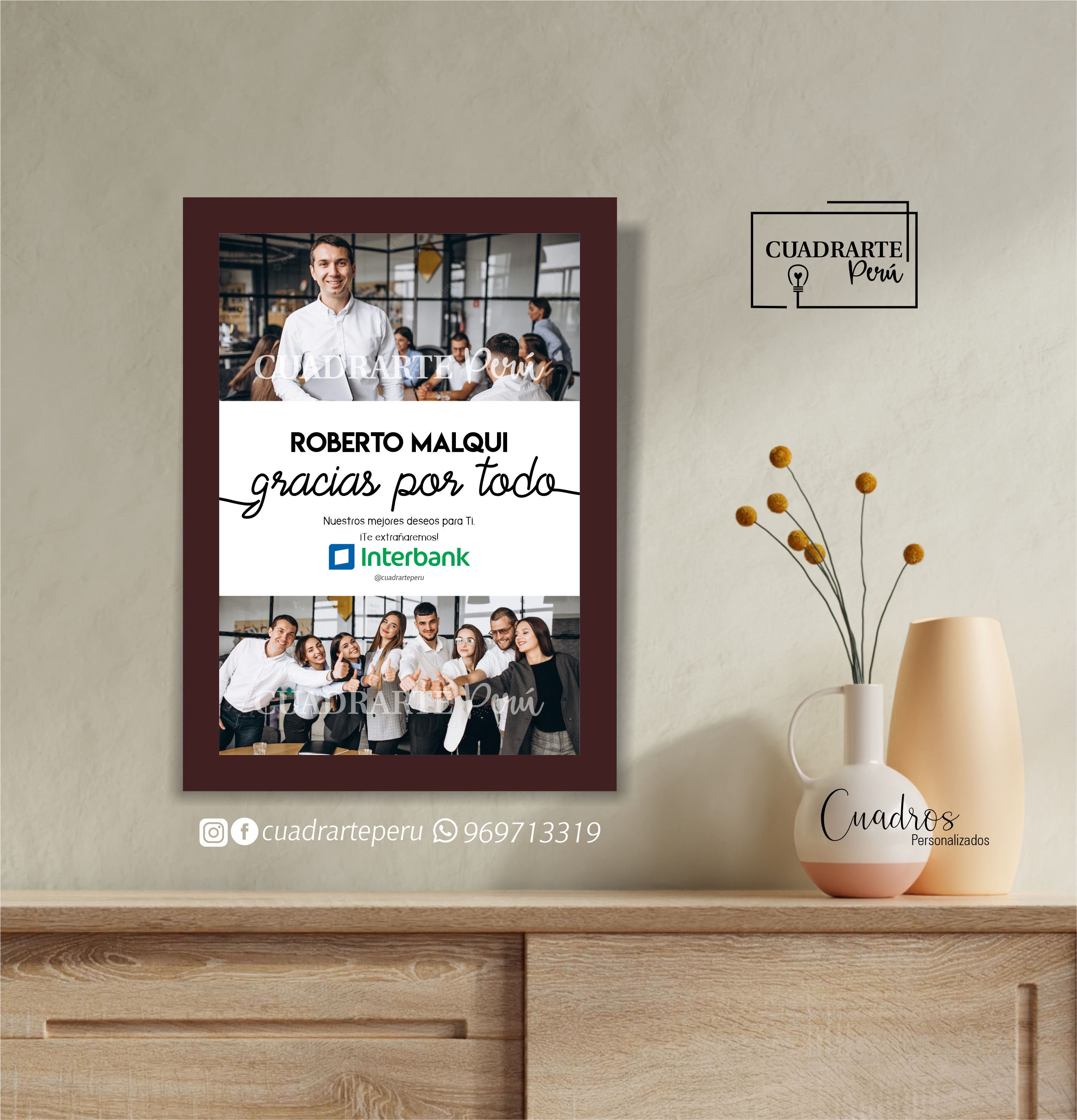 Cuadro Gracias por Todo