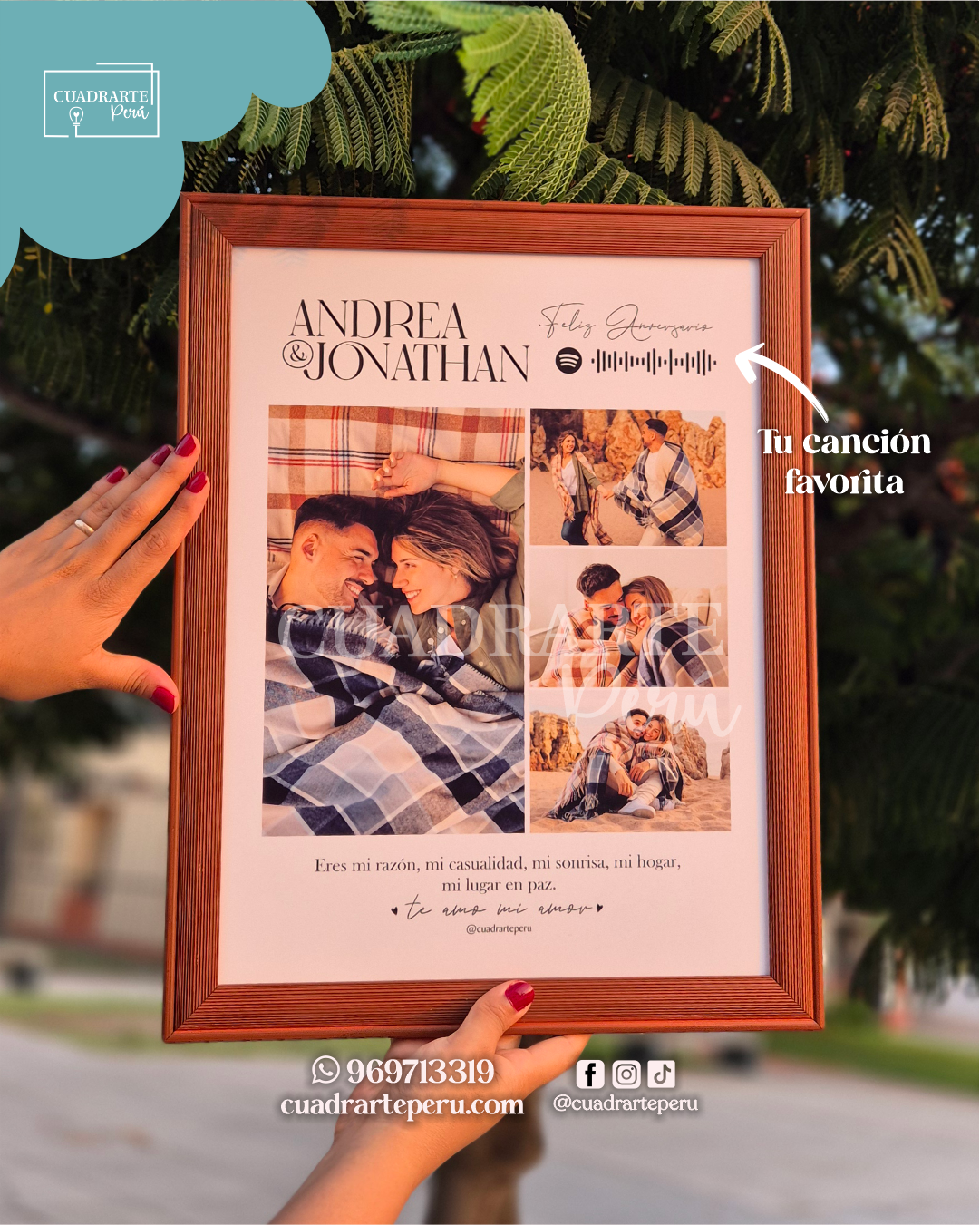 CUADRO ERES MI RAZÓN