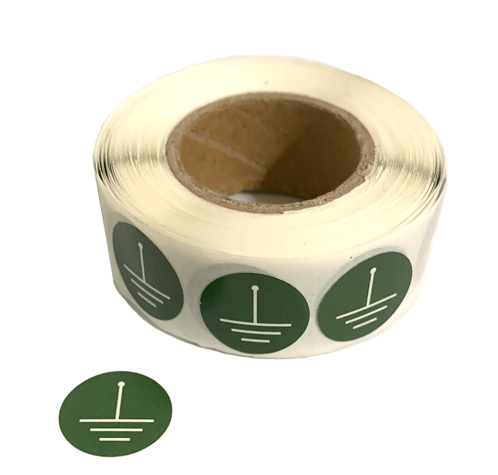 EARTH Stickers (500 per roll) | CROWN Industries