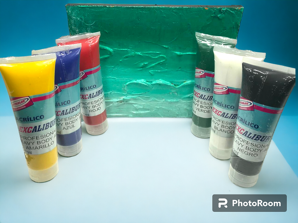 Miniatura: KIT ACRILICO EXCALIBUR PROFESIONAL HEAVY BODY ART 150ML