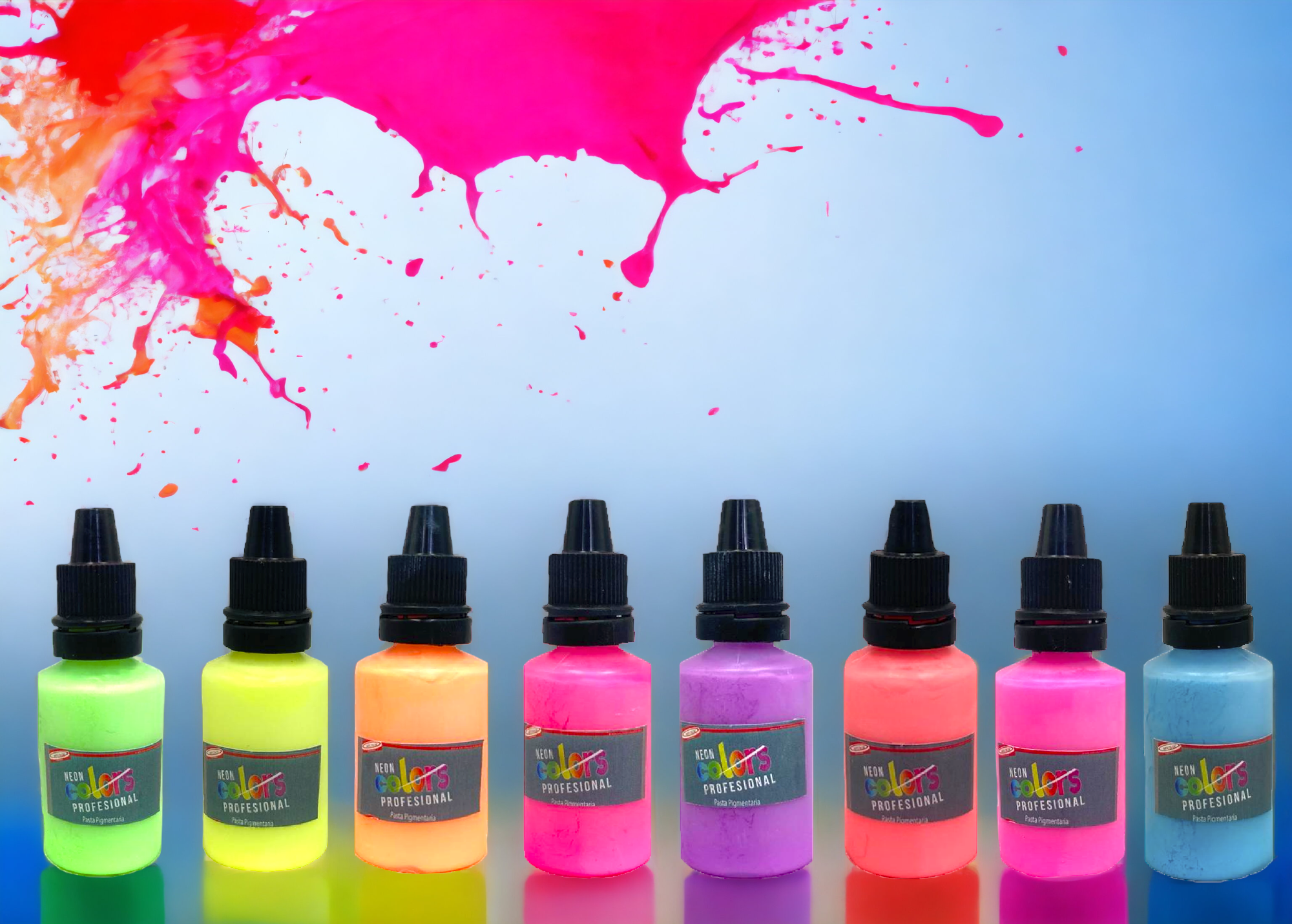 KIT RESIN COLORS GOTERO 20ML X8UND