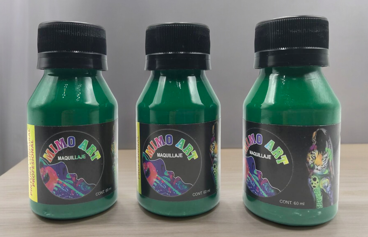 BODY PAINT PINTURA CORPORAL PROFESIONAL VERDE 60ML