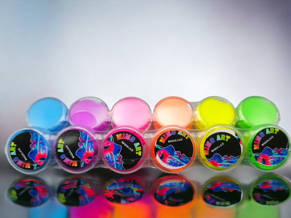 Miniatura: MAQUILLAJE ARTISTICO MIMOART. PLANOS Y NEONES 5GM